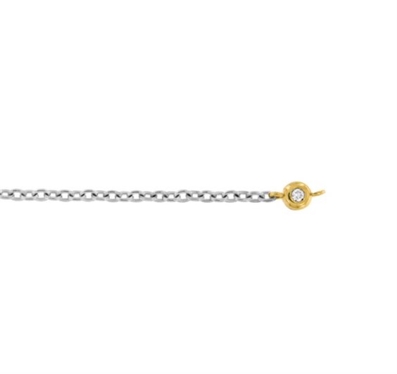 Bracciale Dédié in Titanio Diamante Lab Grown 0.01 Ct BRD2600 DL;001;GI - BRD2600 DL;001;GI